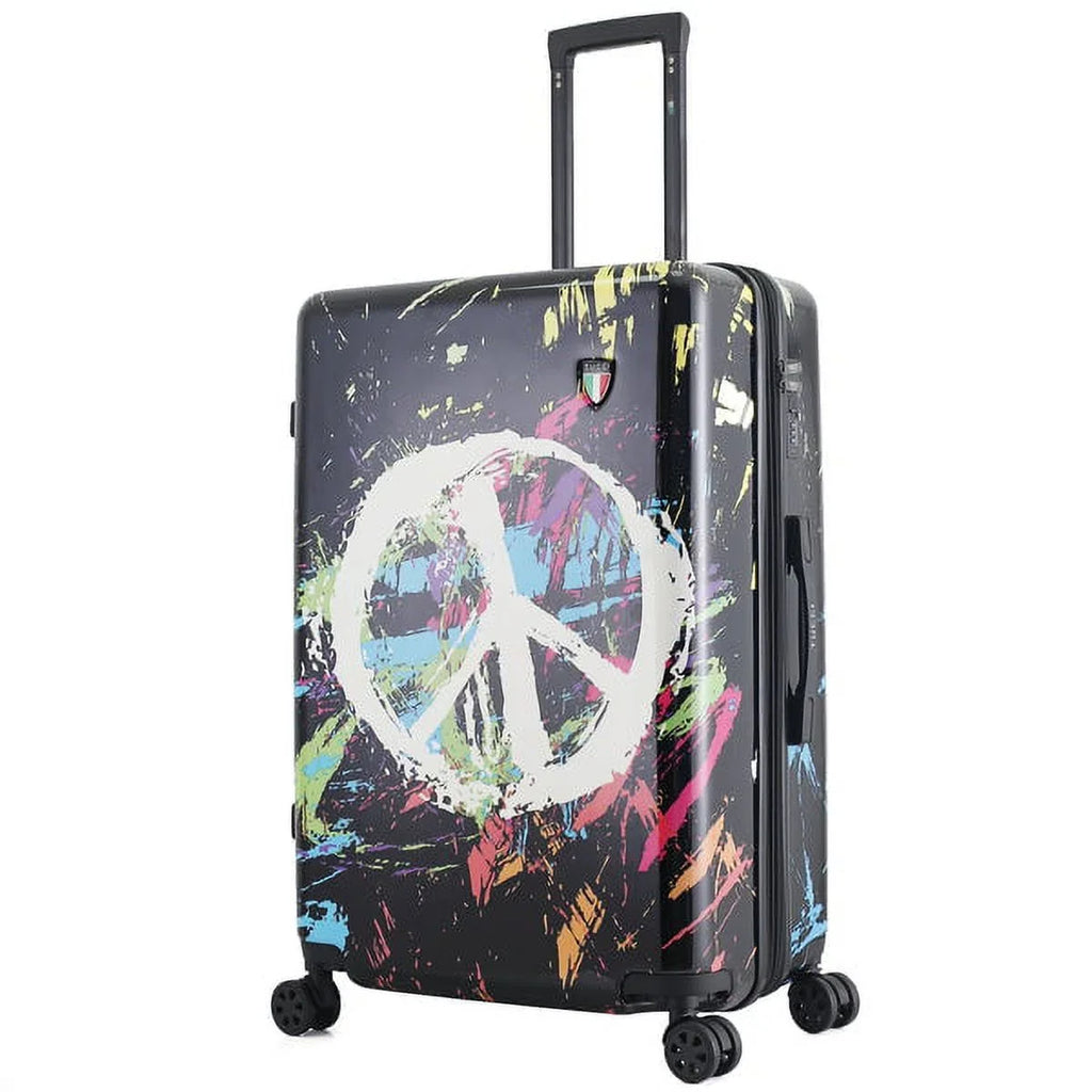TUCCI Disegno - Spray Art Peace In The World 28-inch Large Hardside Luggage