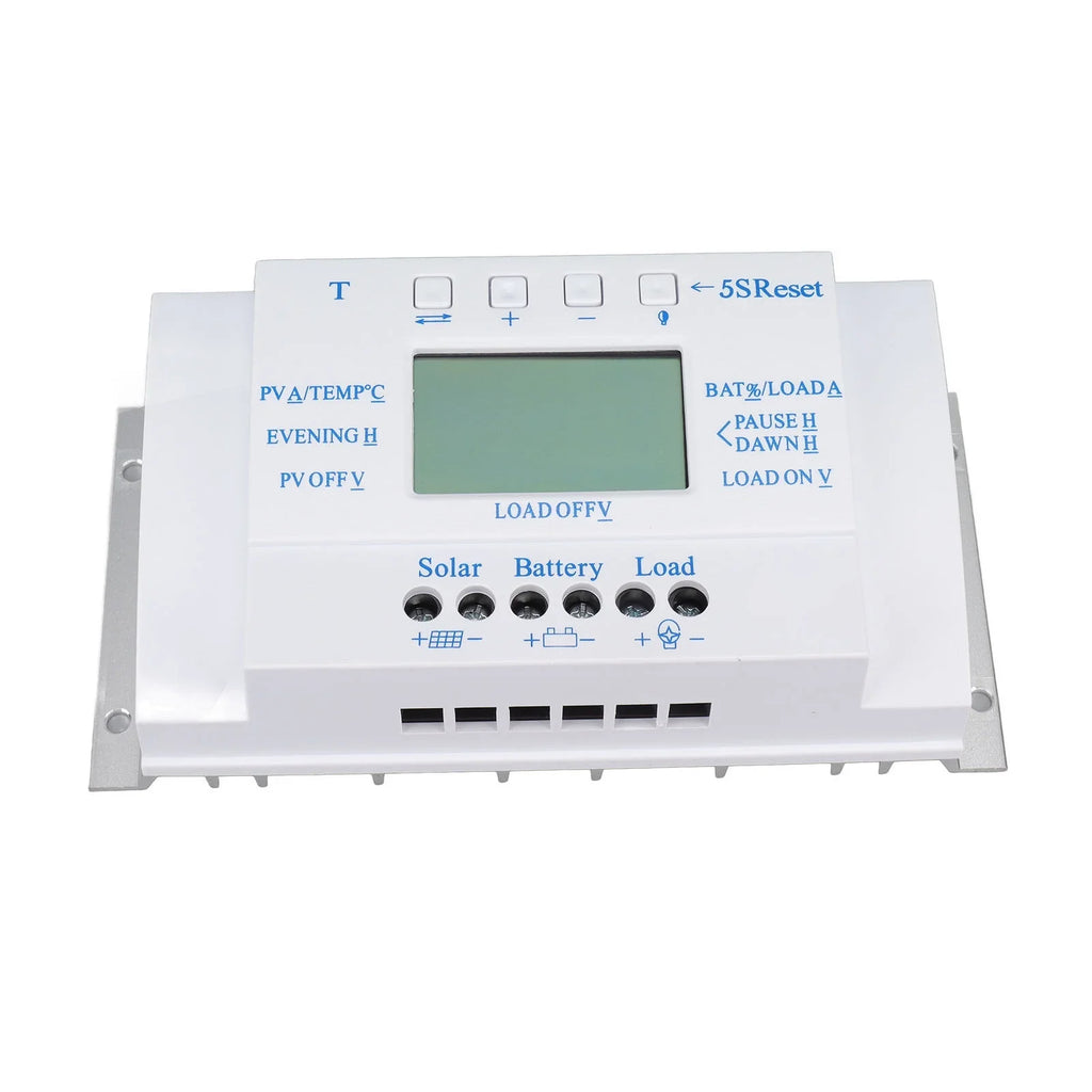Goldmeet 12V 24V Solar Controller Smart Solar Charge Controller MPPT T40A with Display Screen