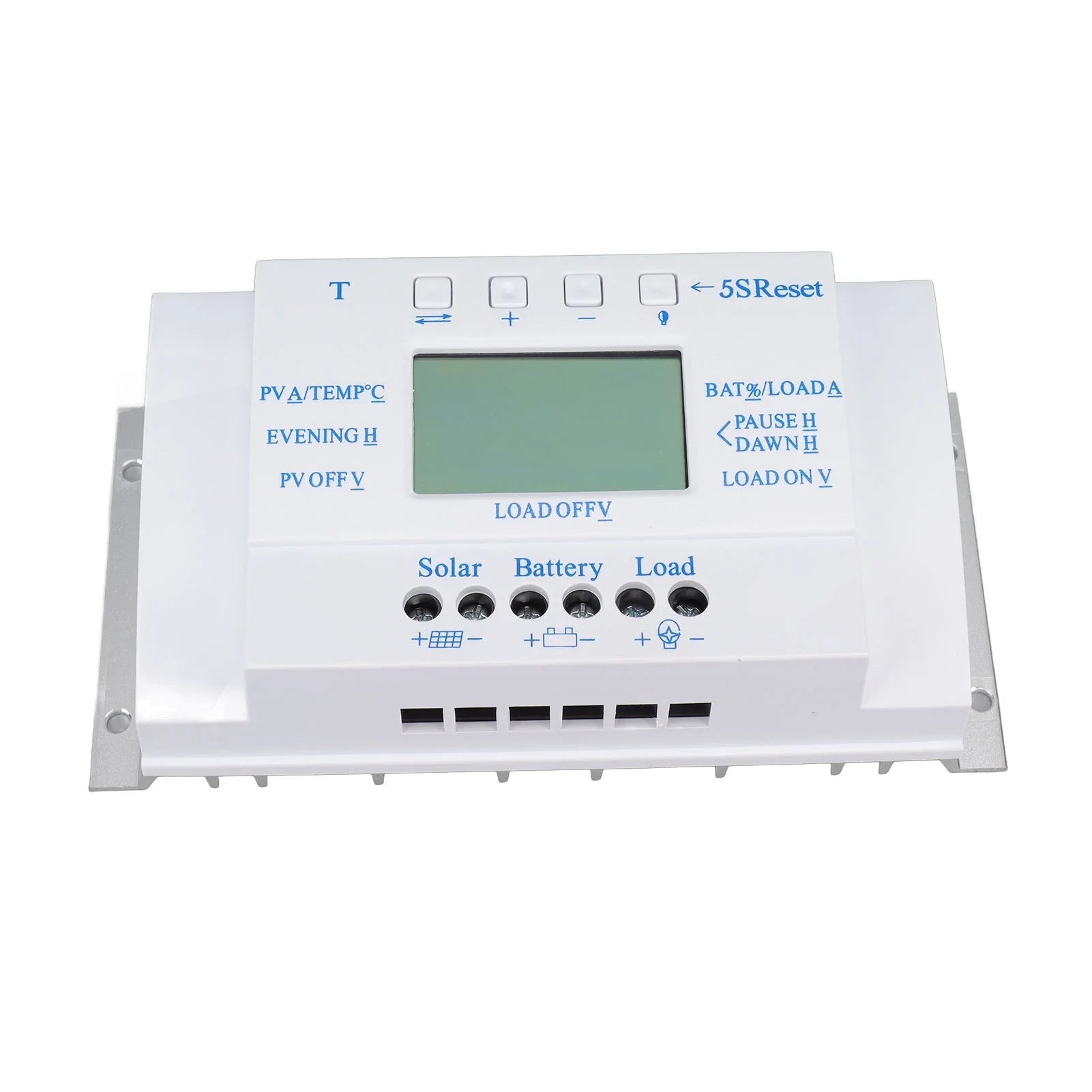 Goldmeet 12V 24V Solar Controller Smart Solar Charge Controller MPPT T40A with Display Screen