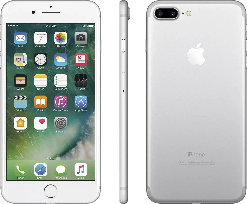 Restored Apple Iphone 7 Plus 32GB GSM Unlocked - Silver White (Refurbished)