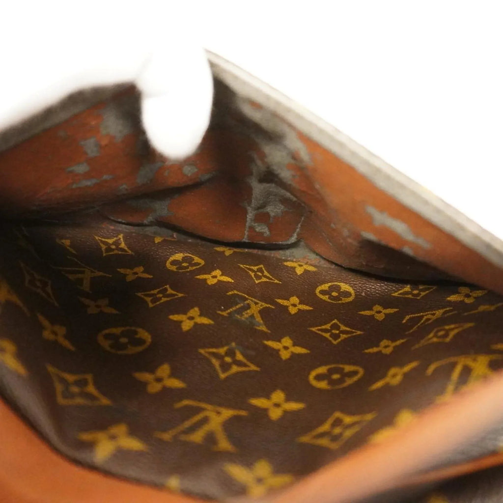 Pre-Owned Louis Vuitton Shoulder Bag Monogram Jeune Fille MM M51226 Brown Ladies (Good)