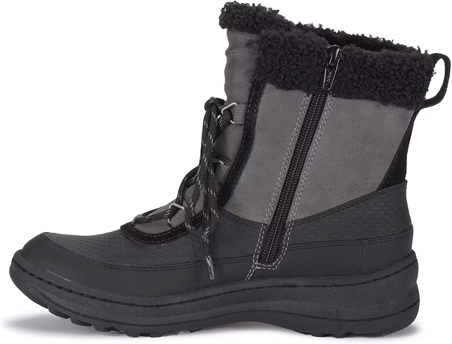 BareTraps ALTA Womens Boots 10 Dark Grey/Black Suede