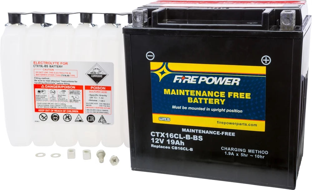 Fire Power Maintenance Free Battery Compatible With Sea-Doo GTX LTD 950 1998-1999