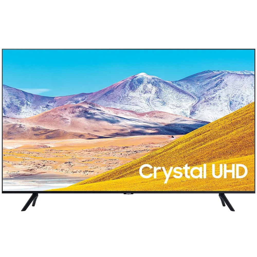 Samsung UN65TU8000 65-inch 4K UHD Smart LED TV (2020) Bundle with Deco Gear 60W Soundbar & Subwoofer, Wall Mount, Surge Adapter, Screen Cleaner and TV Digital Essentials (65TU8000 65 Inch TV 65" TV)