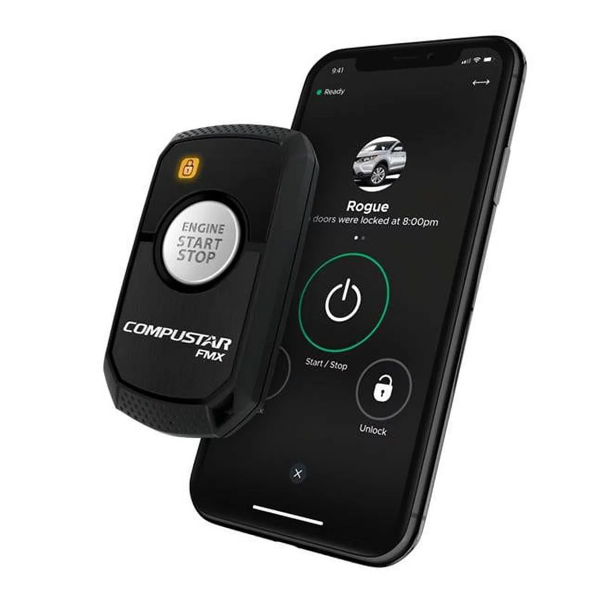 Compustar 2-Way Upgrade Kit for Remote Start System with LTE Module, Black
