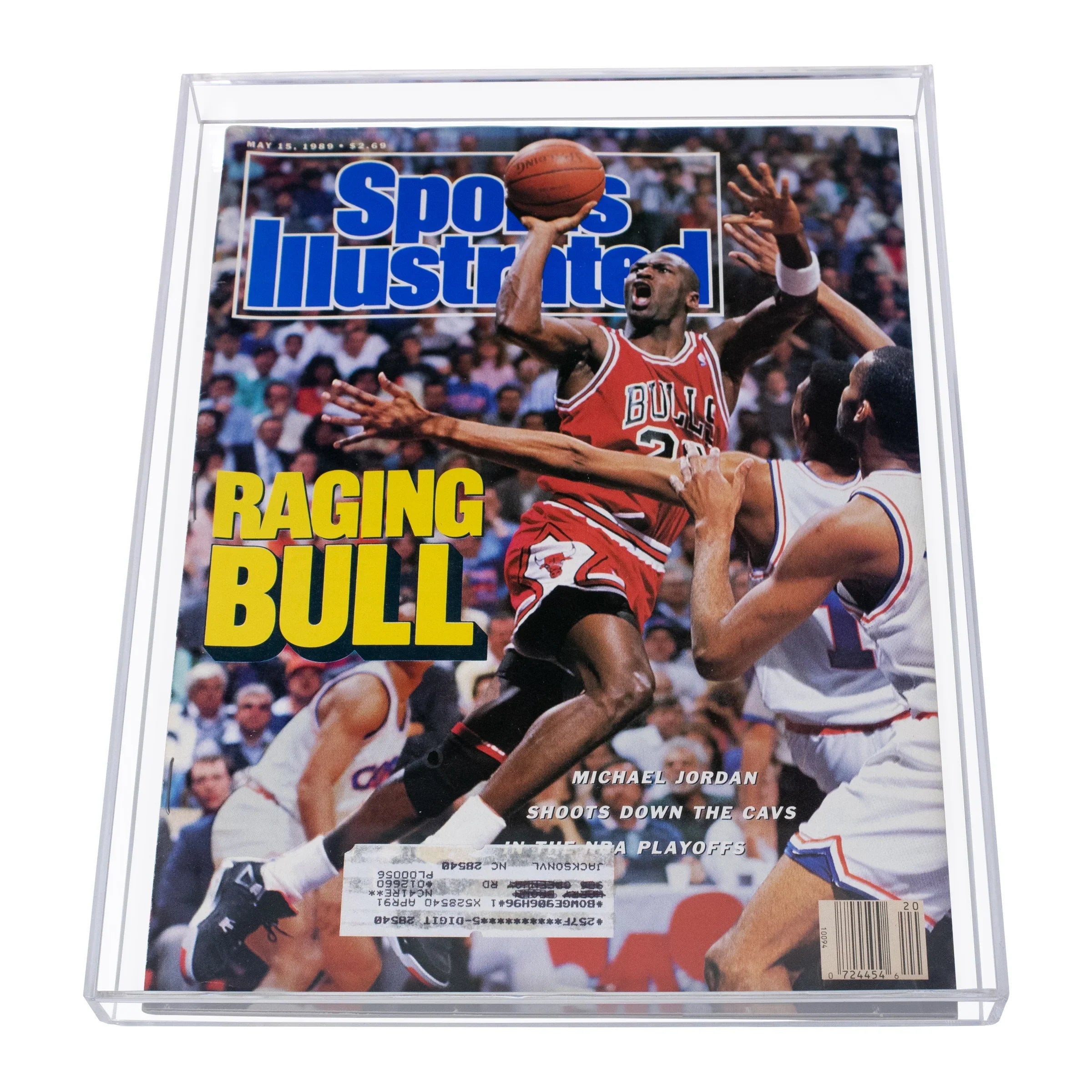 Better Display Cases Clear Acrylic Table Top Display Case for Collectible Magazine or Comic Book (A119)