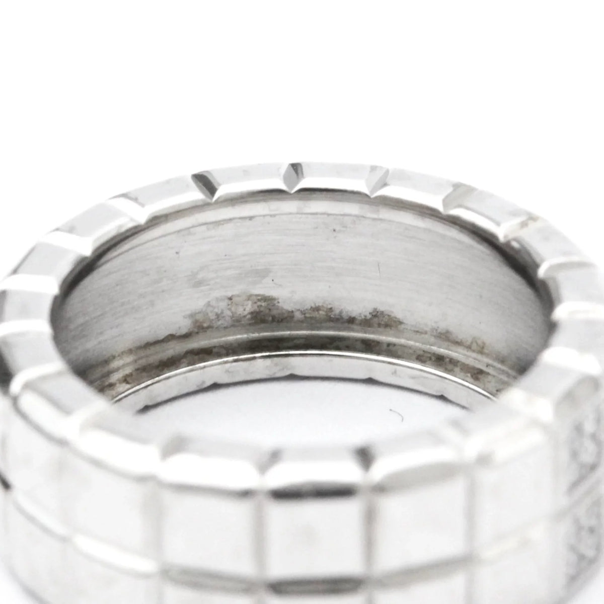 Pre-Owned Chopard Ice Cube 82/3790 White Gold (18K) Fashion Diamond Band Ring (Good)