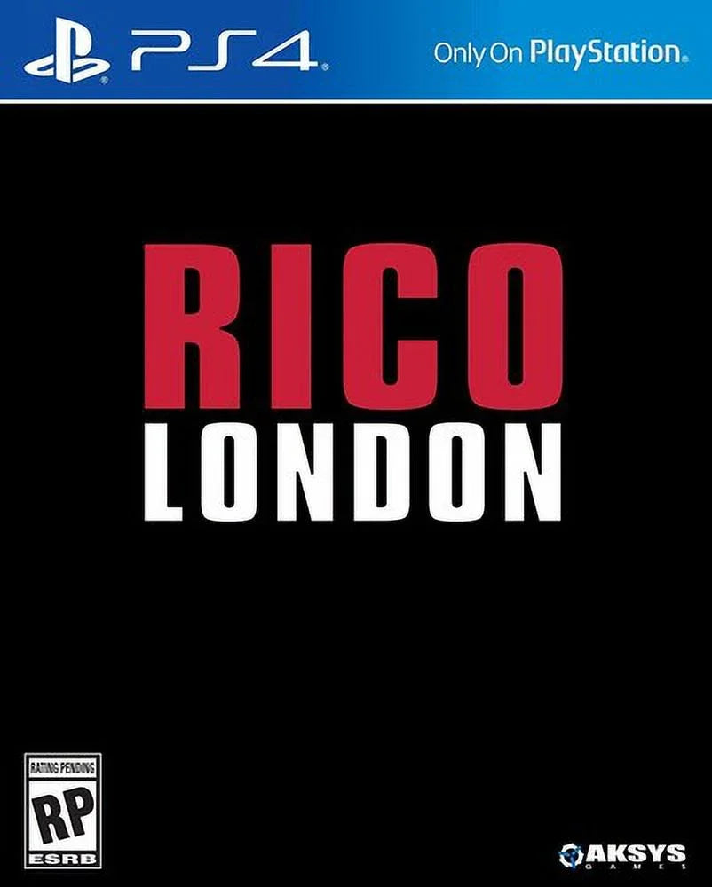 RICO London for PlayStation 4  [VIDEOGAMES] PS 4