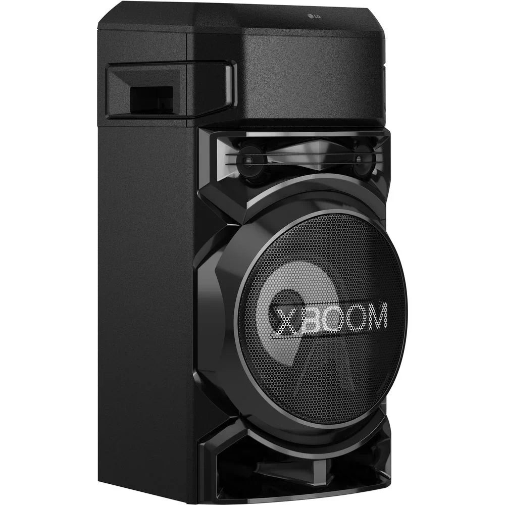 LG RN5 XBOOM Bluetooth Audio System with Bass Blast Bundle with 1 Year Extended Protection Plan and Tech Smart USA Audio Entertainment Essentials Bundle 2020