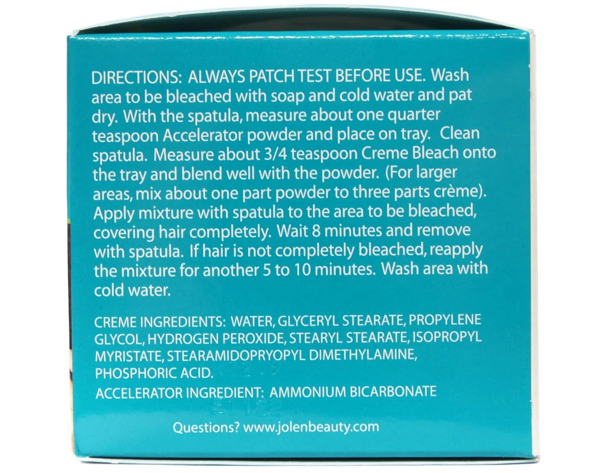 Jolen Creme Bleach Lightens Dark Hair Original Formula Kit, - 6 Pack