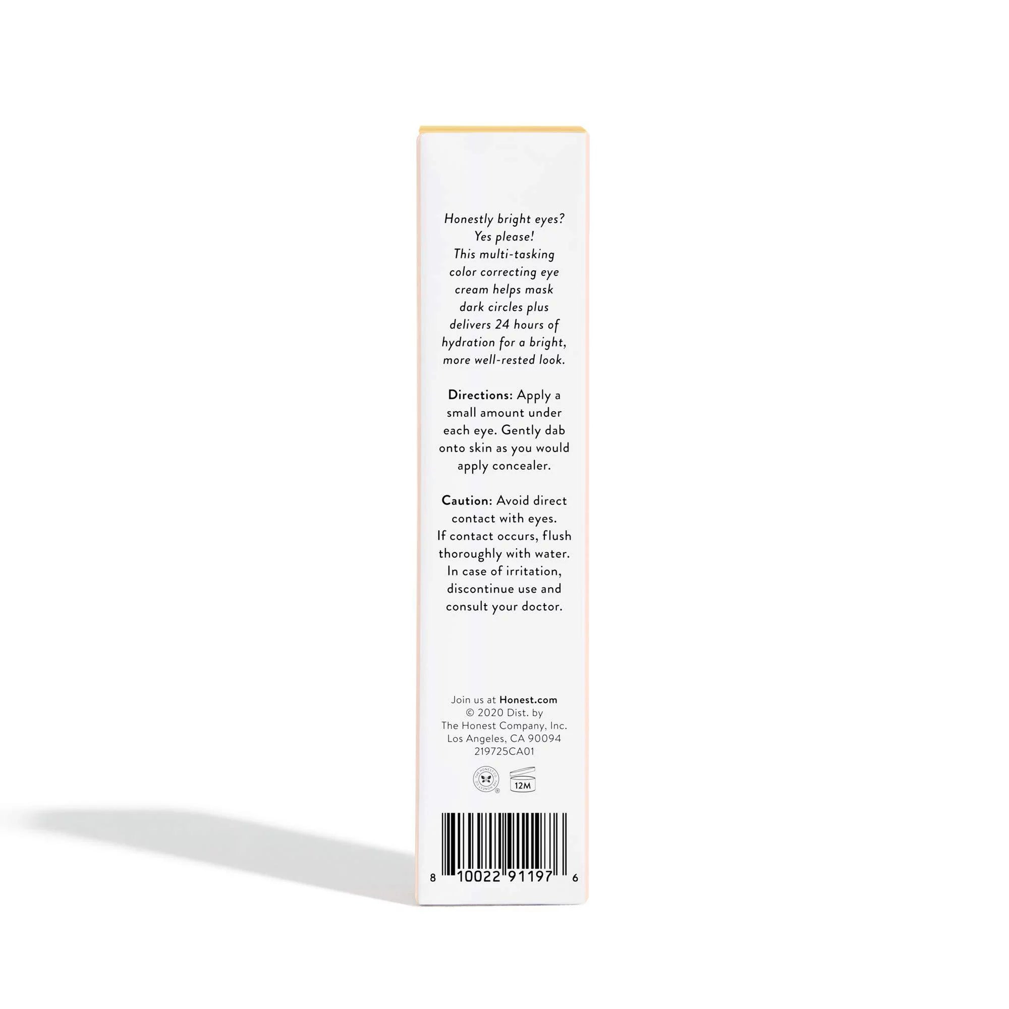 Honestly Bright Eyes Tinted Eye Cream - Sandstone