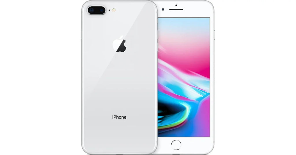 Restored Apple iPhone 8 Plus 64GB, Silver - Locked Straight Talk/TracFone (Refurbished)