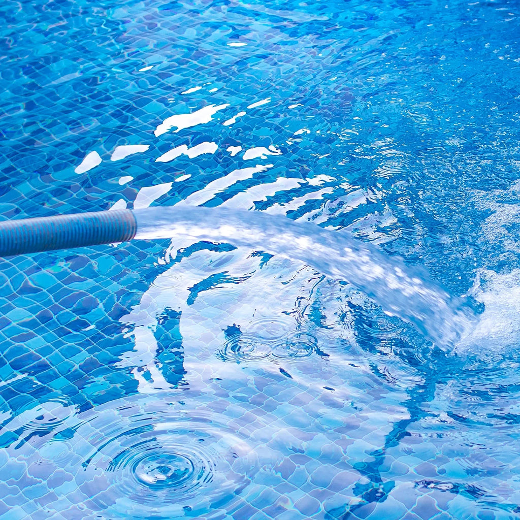 Lightweight Backwash Hose Lay Flat Reinforced Discharge PVC Hose 40mm ID 49ft for Swimming Pool