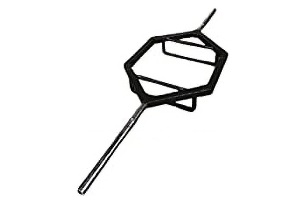 Bolt Fitness Supply Hex Reaper Trap Bar - with Raised Handles for Squats, Deadlifts, Shrugs, Power Pulls. 80 Lb Bar in Black Powder-Coated Finish.