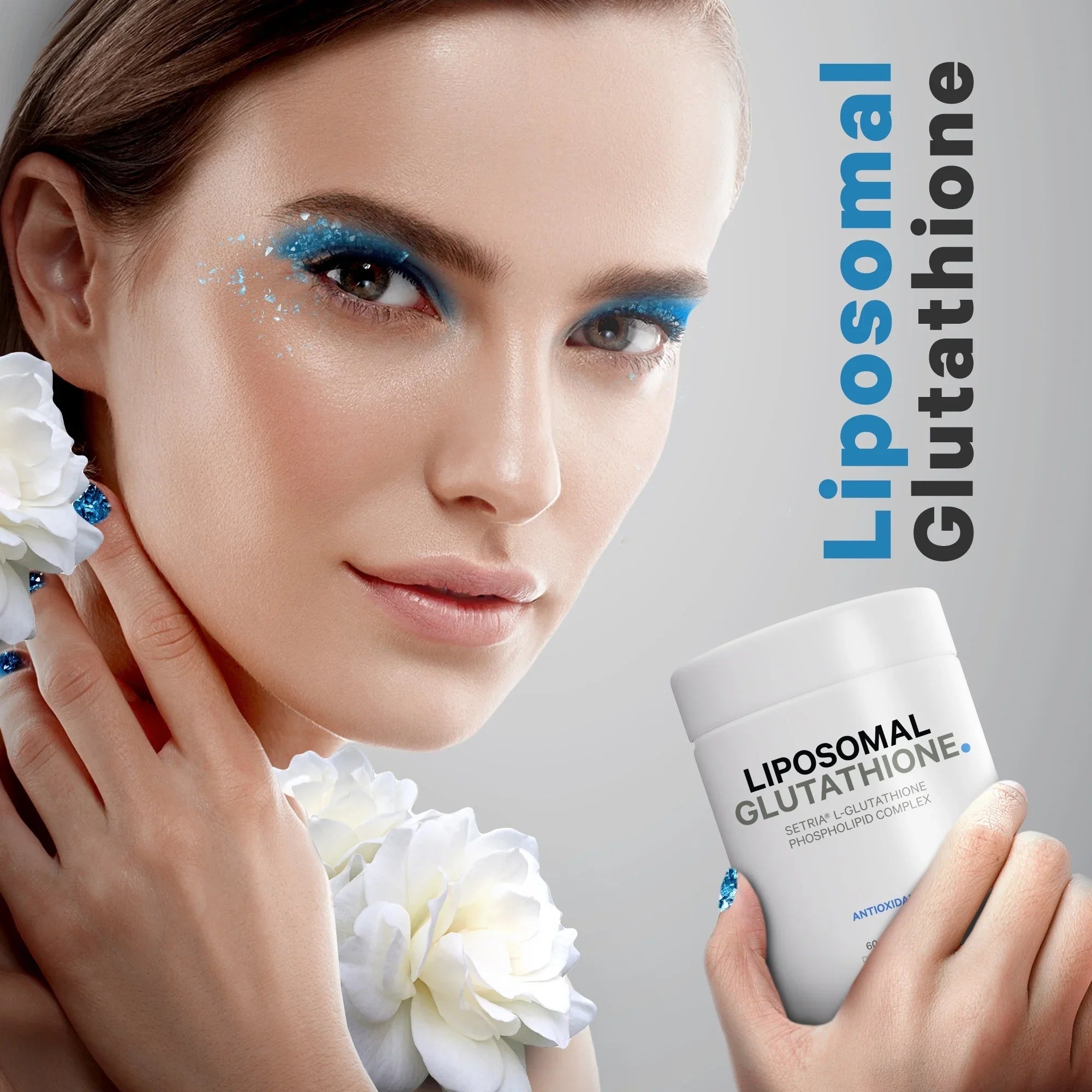 Codeage Liposomal Glutathione, Setria® L Glutathione Capsules, Phospholipid Complex, Vegan, Non-GMO, 60 ct