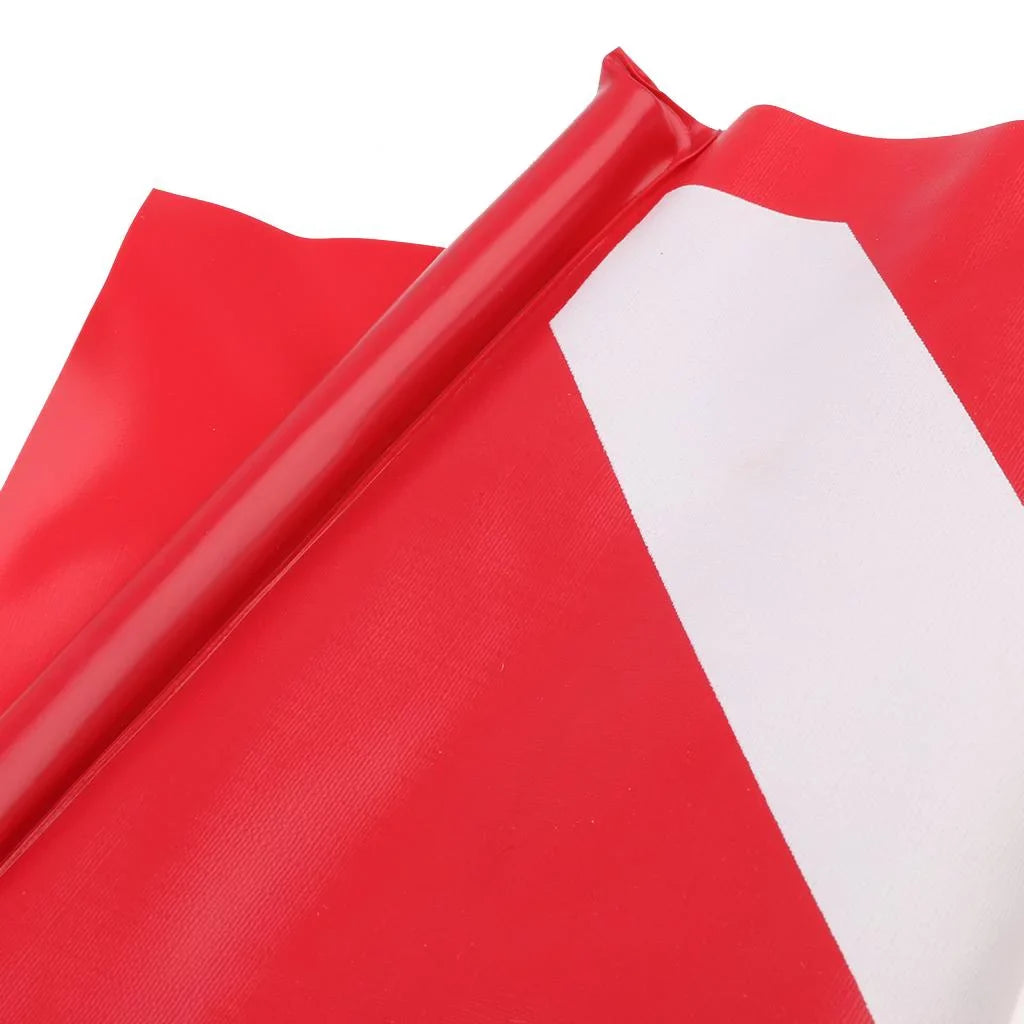 Inflatable Dive Buoy With Red Snorkel Scuba Diving Surface Marker Safety