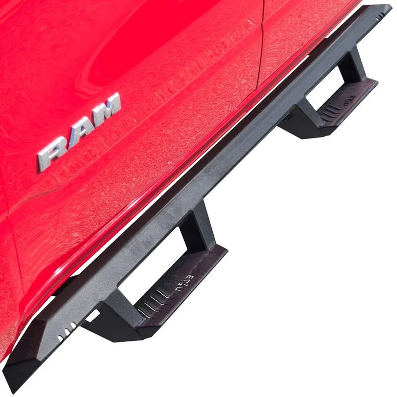 N-Fab by RealTruck Epyx Steps | Textured Black, Cab Length | Exf19Cc-Tx | Compatible with 2019-2020 Ford Ranger Crew Cab All Beds, SRW Gas