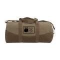 Beard the F Up Two Tone Brown 19" Canvas Sport Travel Weekender Duffel Bag