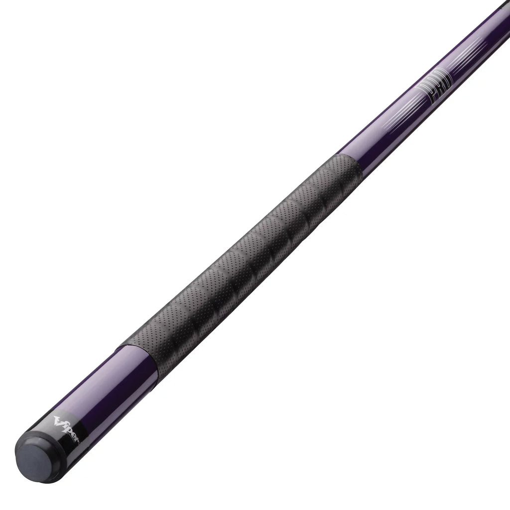 Viper Sure Grip Pro 58" Billiard/Pool Cue, 2 Piece, Purple, 20 Ounce