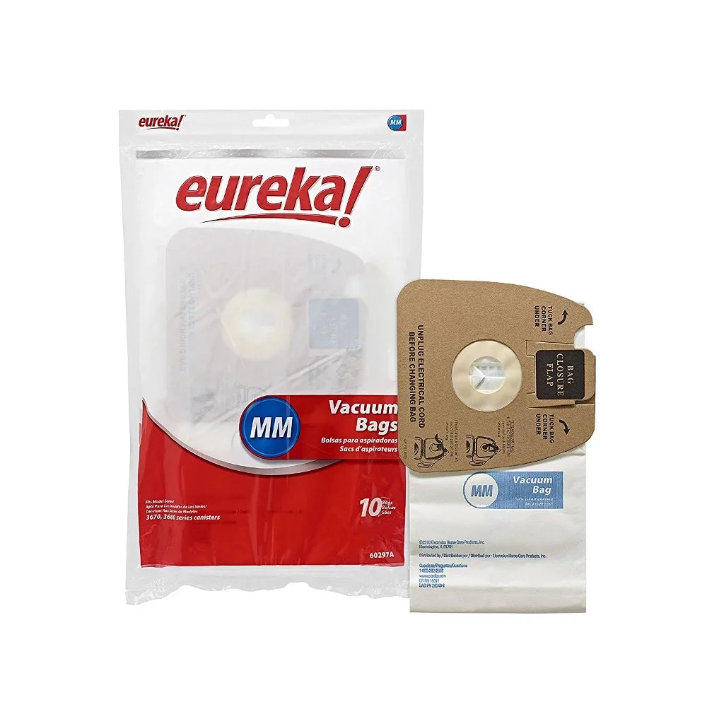 10 Compatible with Eureka MM Vacuum Bags Fits 3670G Mighty Mite Boss