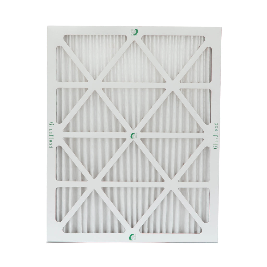 12 Pack of 18x20x2 MERV 13 Pleated 2" Inch Air Filters by Glasfloss. Actual Size: 17-1/2 x 19-1/2 x 1-3/4