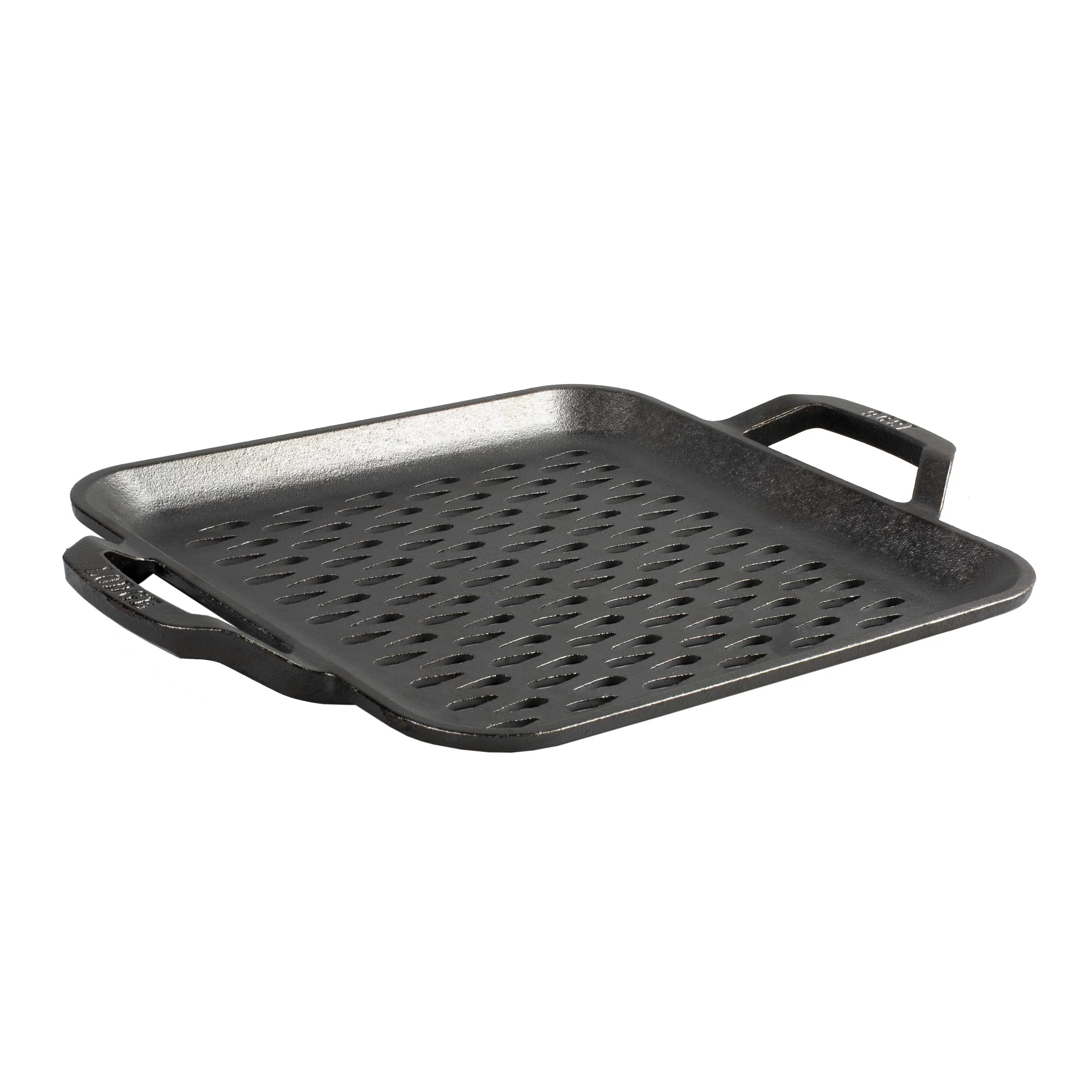 Lodge LC11SGT 11 inch Cast Iron Square Grill Topper