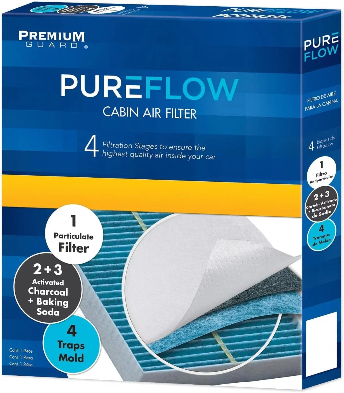 Pureflow Cabin Air Filter PC9525X | Fits 2009-15 Jaguar XF, 2010-15 XFR, 2010-19 XJ, 2013-15 XFR-S, 2014-17 XJR, 2018-19 XJR575