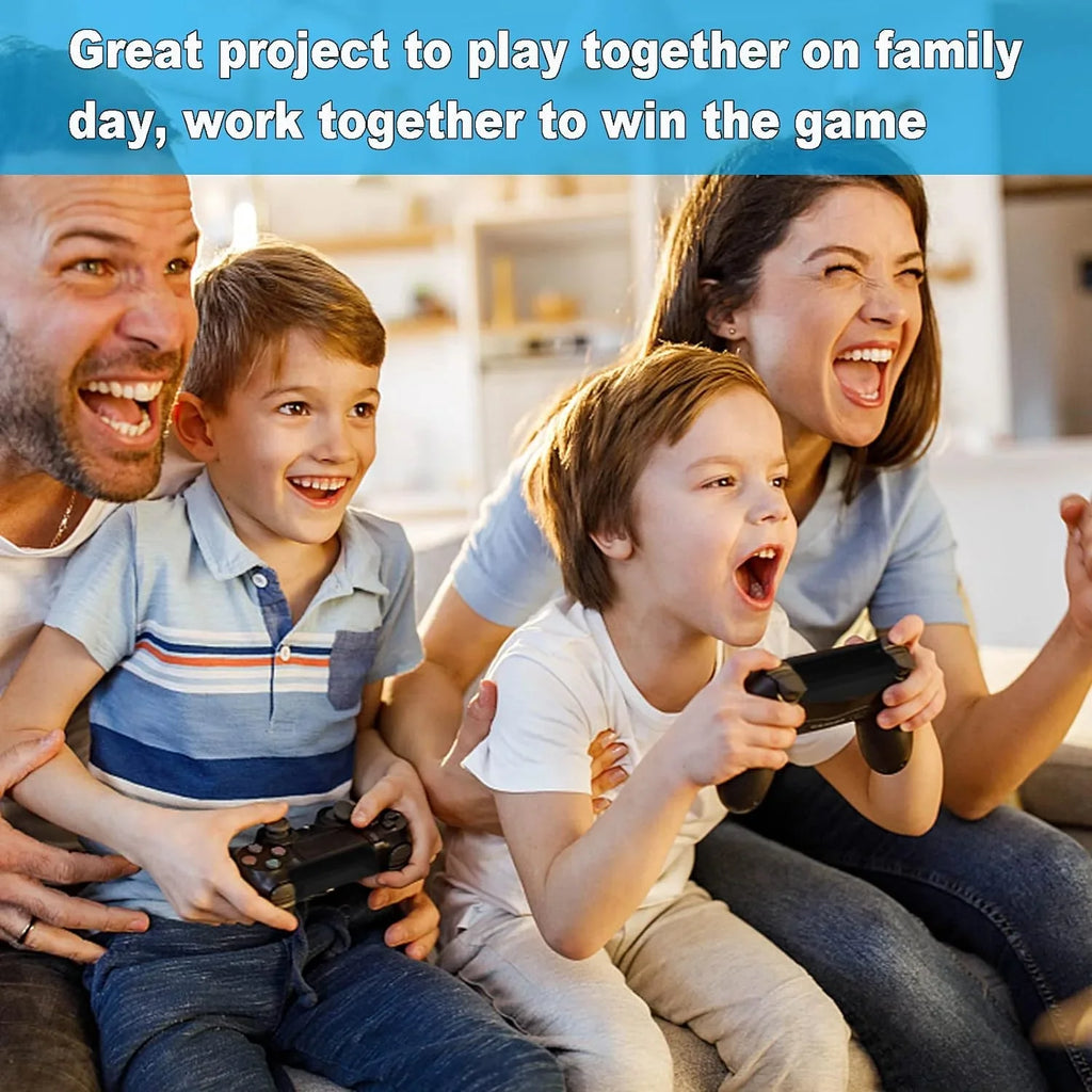 Microea Retro Video Game Console with 10000+ Classic Games, Dual 2.4G Wireless Game Controller, Support HD Output Display Screen Connection, Birthday Gift Halloween