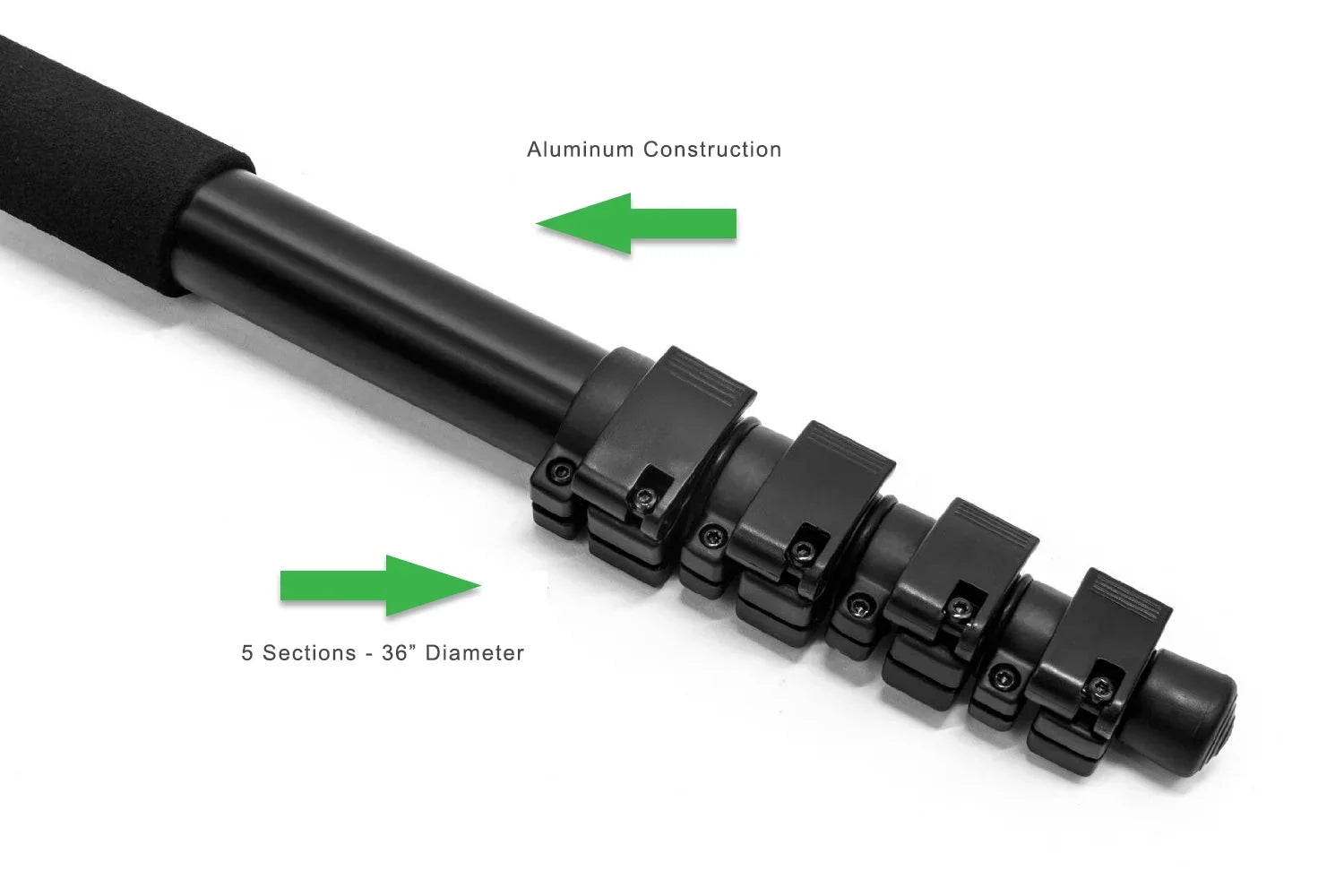 Professional Heavy Duty 72" Monopod / Unipod (Dual Optional Head) For Sony Cyber-shot DSC-RX100 II