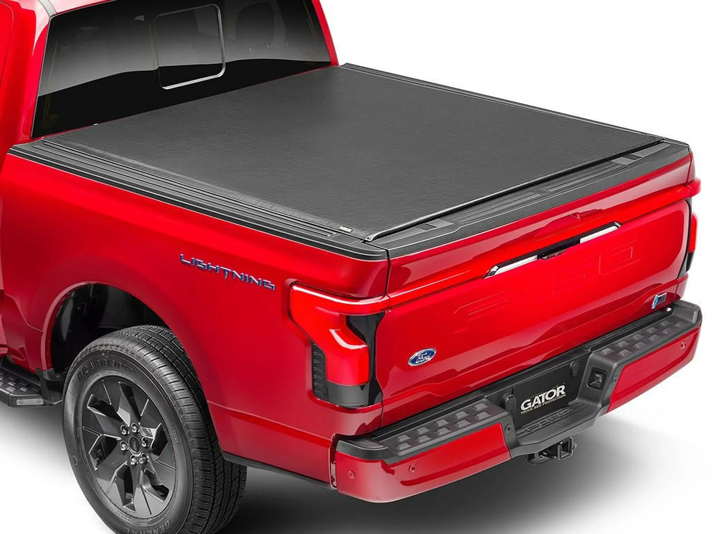 Gator by RealTruck SRX Roll-Up Tonneau Cover Compatible with 2022-2024 Toyota Tundra 5'7" Bed w/ Deck Rail System