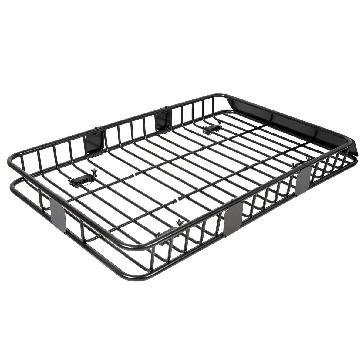 Teledu 64'' Universal Roof Rack w/Extension Cargo SUV Top Luggage Carrier Basket Holder