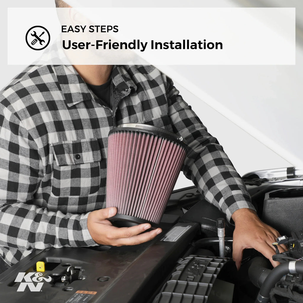 K&N Engine Air Filter: High Performance, Premium, Washable, Industrial Replacement Filter, Heavy Duty: E-3735