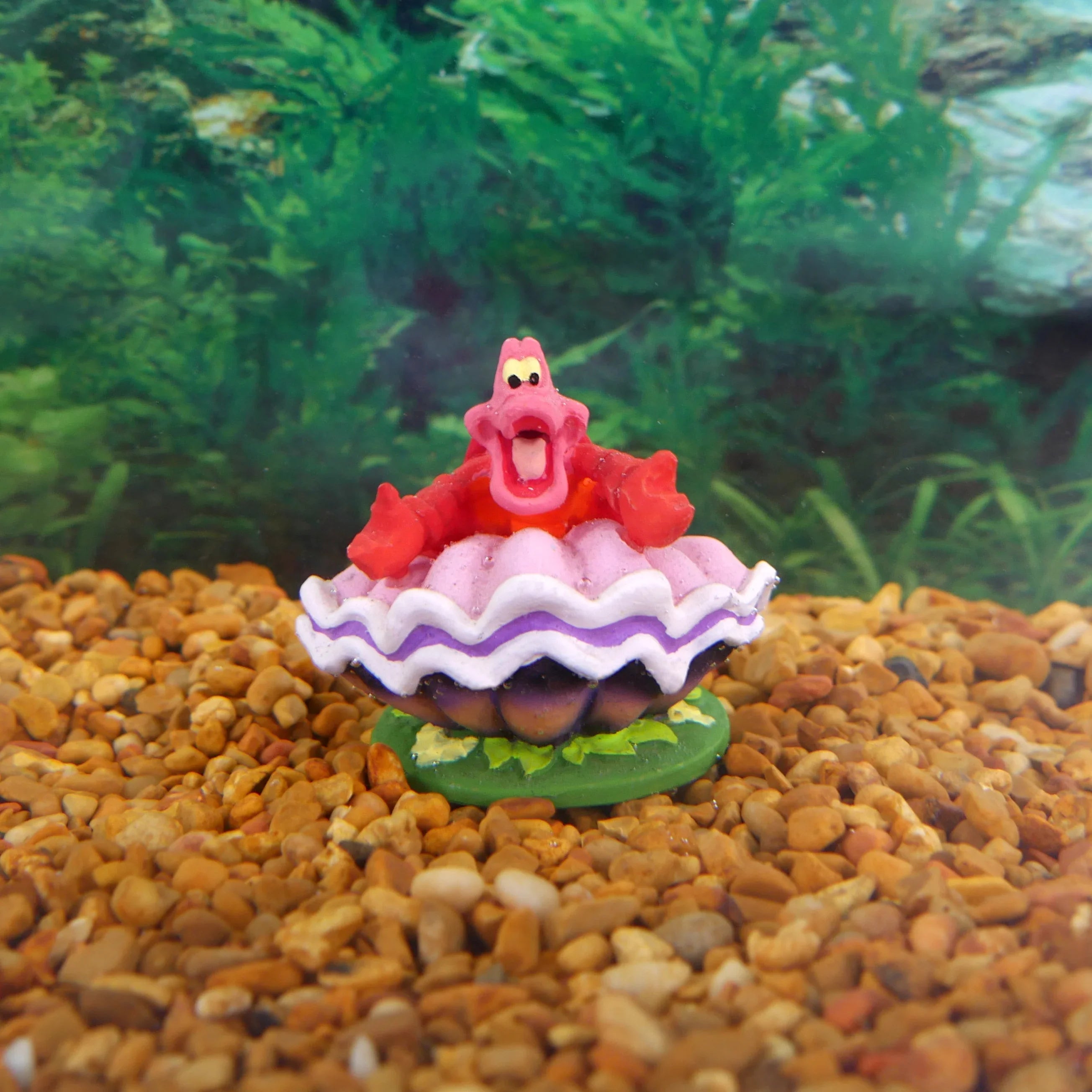 Penn-Plax Little Mermaid 5-Piece Mini Resin Ornaments for Aquariums