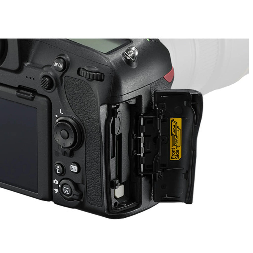 Nikon D850 DSLR Camera 45.7 MP Body No Lens- 64GB Extreme Speed Card, LED Always on Light, Tripod,Gripod, Case, and More 30pc Video Bundle