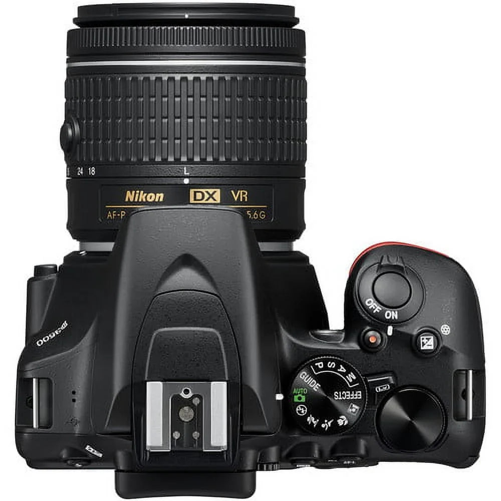 Nikon D3500 24.2MP DSLR Camera with 18-55mm VR Lens 1590 - 12PC Accessory Bundle