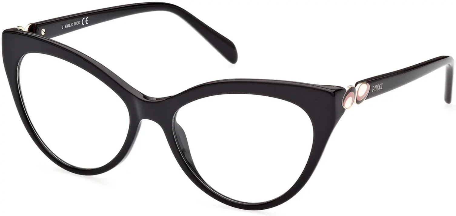 Eyeglasses Emilio Pucci EP 5196 001 Shiny Black /