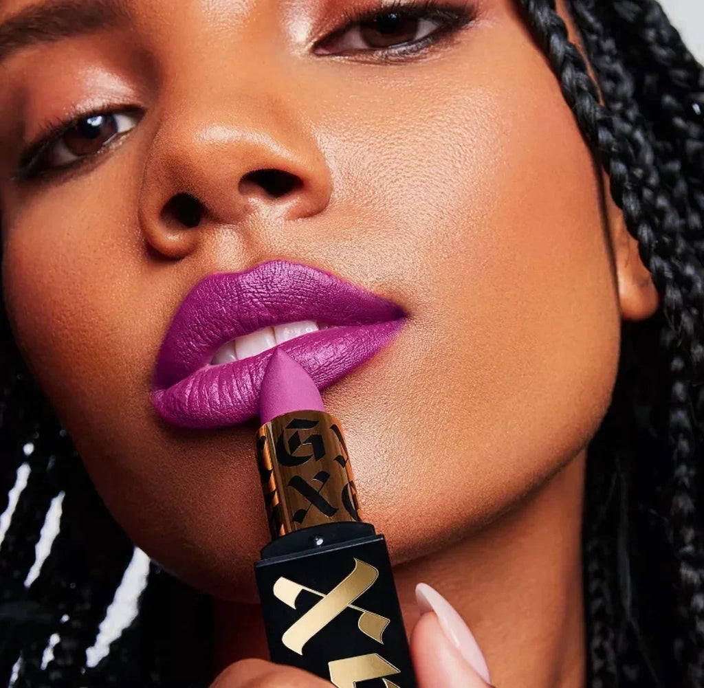 GXVE by Gwen Stefani High Performance Matte Lipstick - 80's Me - Bright Plum
