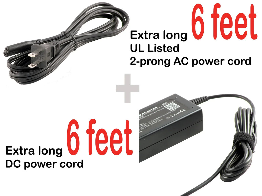 iTEKIRO AC Adapter for Lenovo 100S Chromebook 11.6" Model 80QN, 80QN0000US, 80QN0001US, 80QN0002US, 80QN0009US; Ideapad 100S 14", 100S-14IBR Model 80R9, 80R90004US, 80R9005KUS, 80R90073US, 80R90074US