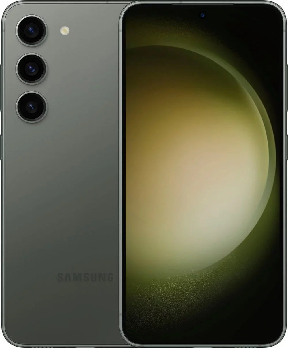 Pre-Owned Samsung Galaxy S23 Smartphone, Fully Unlocked,256 GB Storage + 8 GB RAM, Green (Refurbished: Good)