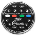 Wet Sounds 4-Zone RGB LED remote for the Wet Sounds WS-4Z-RGB-BB V2