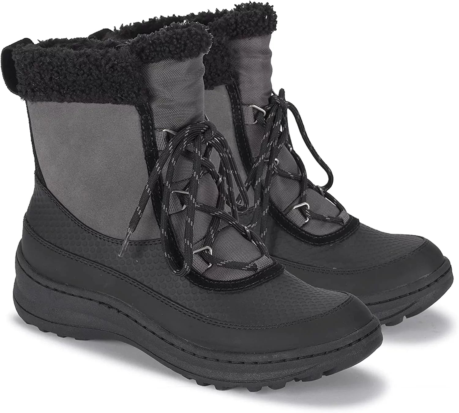 BareTraps ALTA Womens Boots 10 Dark Grey/Black Suede