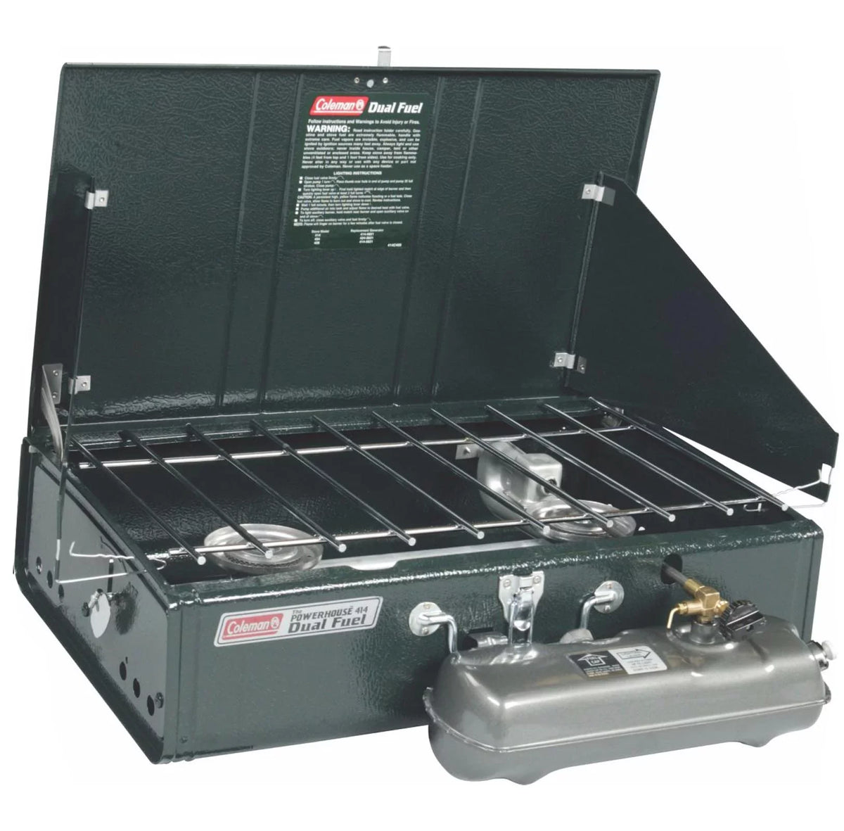 Coleman Guide Series Powerhouse Dual Fuel Gas Camping Stove, 2-Burner