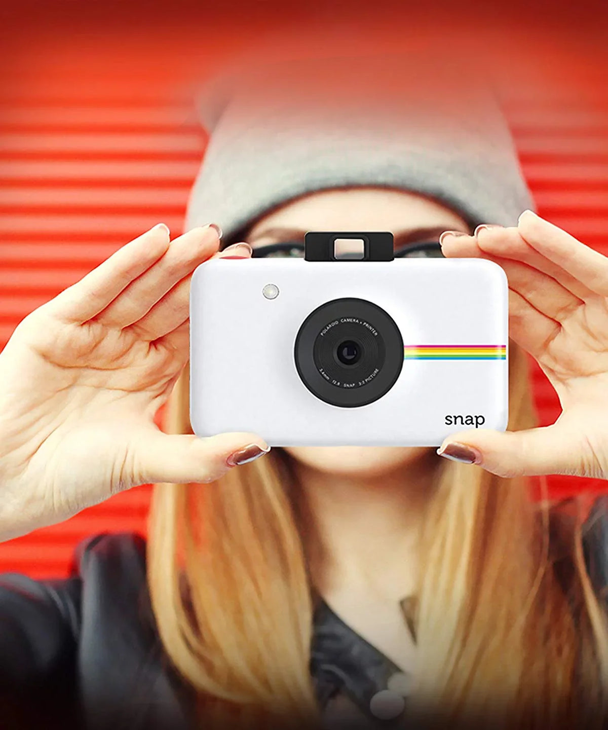 Polaroid Snap Instant Digital Camera with Zink Zero Ink Printing, White