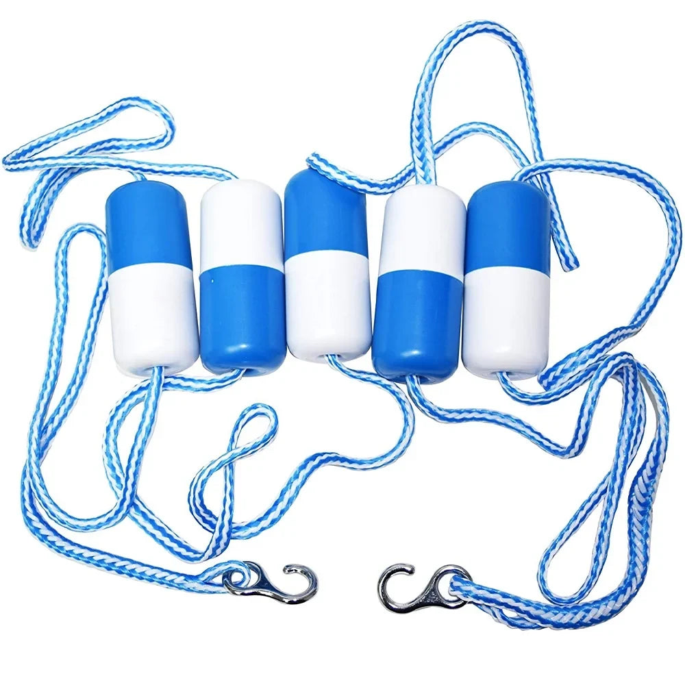 Blue Devil Swimming Pool Rope and Floats, 16"