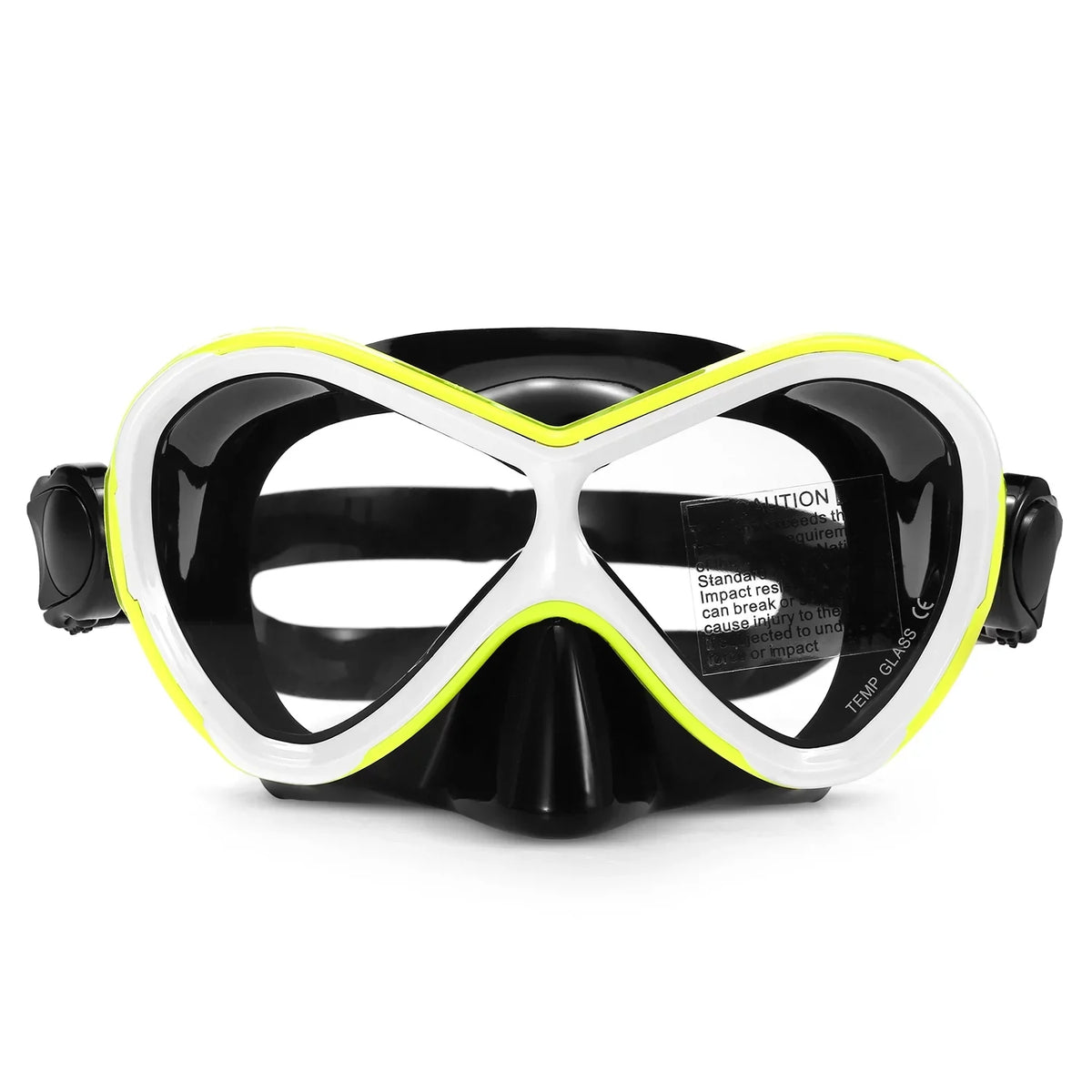 OWSOO Professional Swimming Goggles with  Snorkel Tube Set -fog Goggles for Snorkel