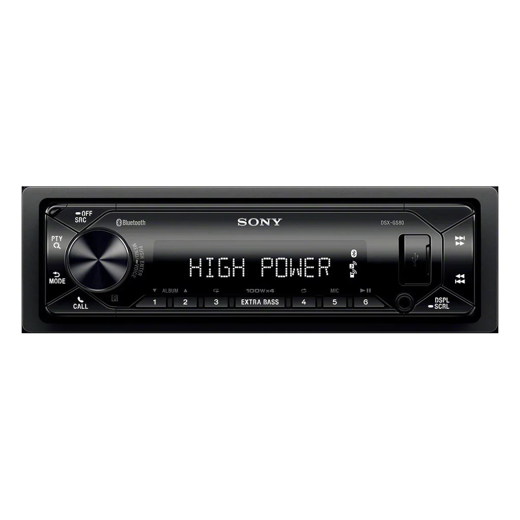 Sony Mobile DSX-GS80 High-Power Digital Media Receiver with Bluetooth