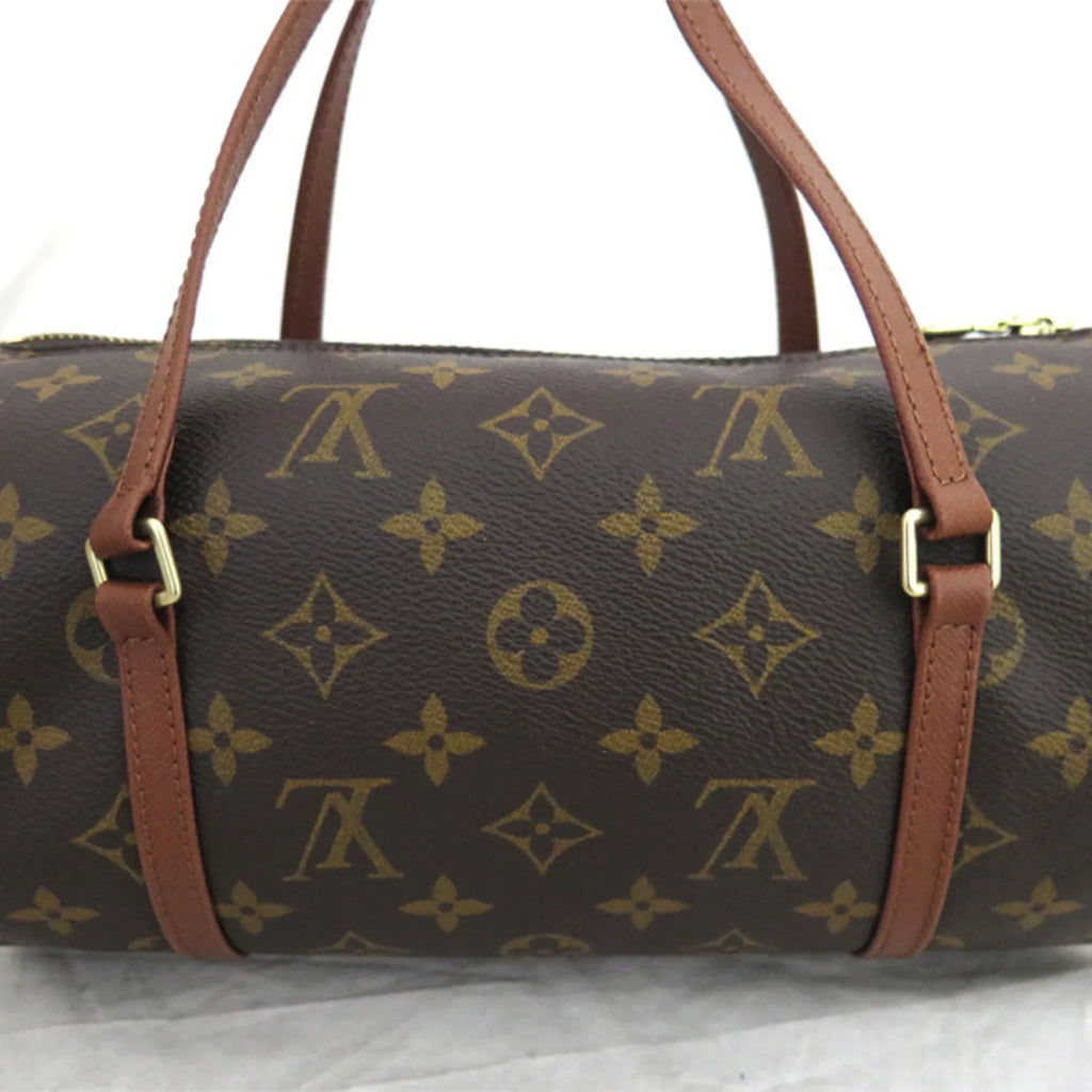 Pre-Owned Louis Vuitton LOUIS VUITTON Handbag Monogram Papillon Canvas Brown Women's M51366 (Good)
