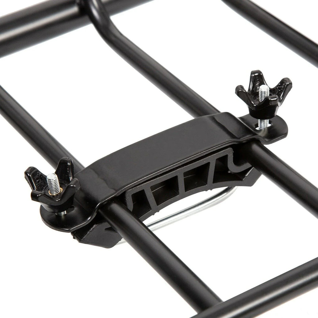Teledu 64'' Universal Roof Rack w/Extension Cargo SUV Top Luggage Carrier Basket Holder