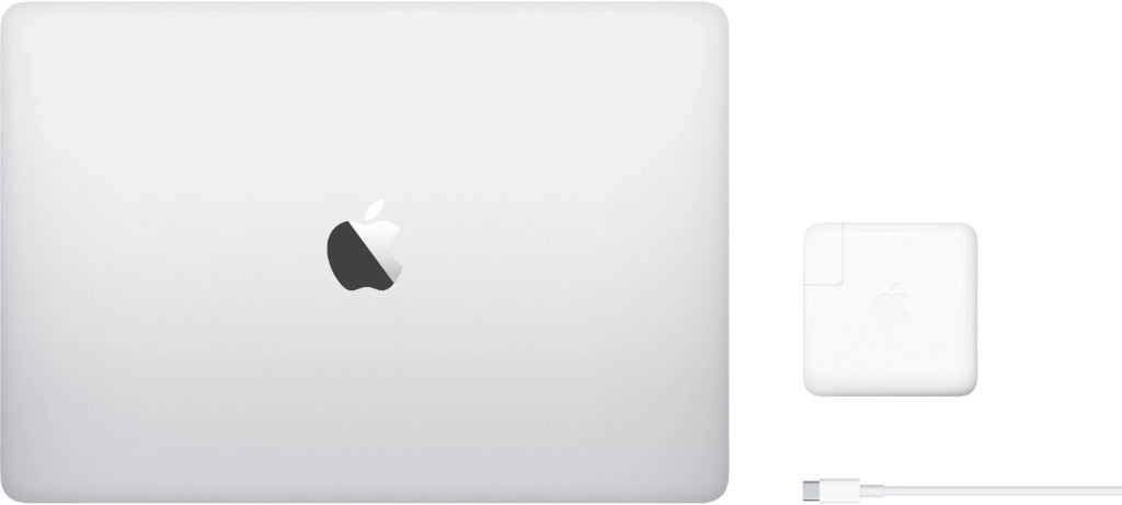 Apple MacBook Pro 13-inch (i5 1.4GHz, 128GB SSD) (Mid 2019, MUHQ2LL/A) - Silver Bundle with Black Zipper Sleeve + Laptop Starter Kit + Cleaning Kit (Refurbished)
