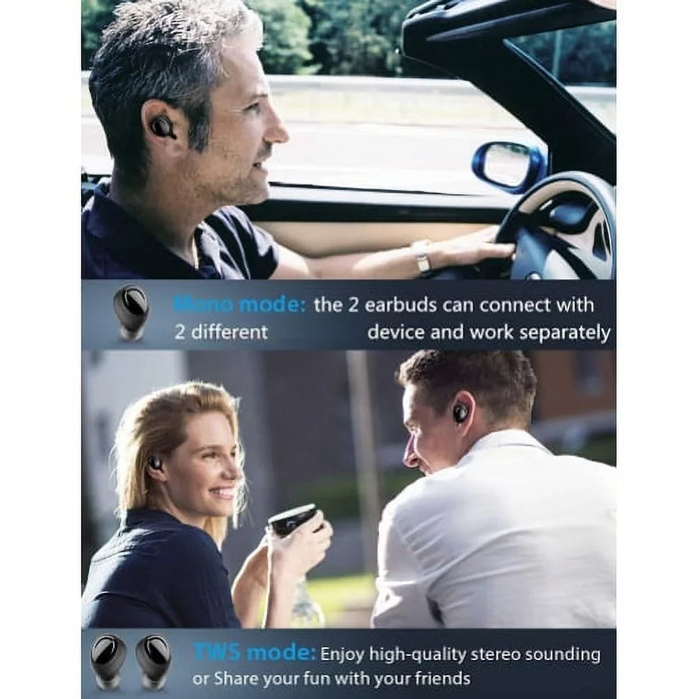 Earbuds Wireless TWS Headphones Earphones True Wireless Stereo Headset J9X for Samsung Galaxy TabPRO 8.4 Tab 3 8.0 7.0 4 10.1 SM-T530 2 10.1, S5 Active, S10 5G On5 Note 9 8 5 NotePRO 12.2 4 3